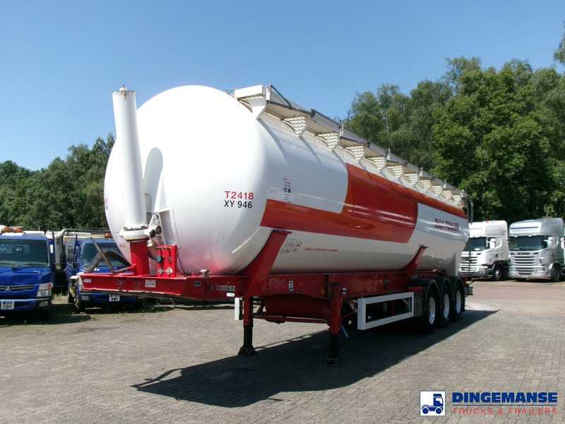 Feldbinder Powder tank alu 60 m3 (tipping) - Semirreboque tanque: foto 1 Feldbinder Powder tank alu 60 m3 (tipping) - Semirreboque tanque: foto 1