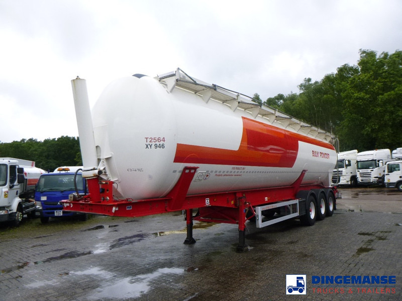 Feldbinder Powder tank alu 60 m3 (tipping) - Semirreboque tanque: foto 1 Feldbinder Powder tank alu 60 m3 (tipping) - Semirreboque tanque: foto 1