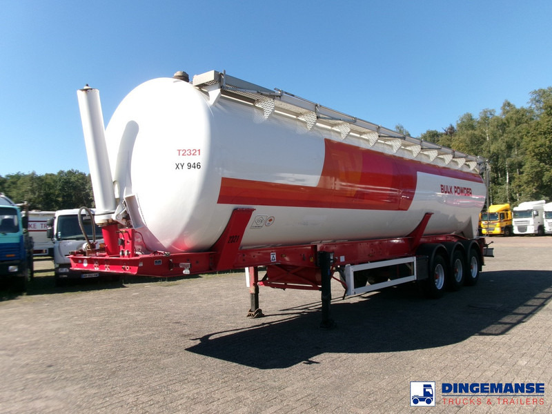 Feldbinder Powder tank alu (tipping) 60 m3 - Semirreboque tanque: foto 1 Feldbinder Powder tank alu (tipping) 60 m3 - Semirreboque tanque: foto 1