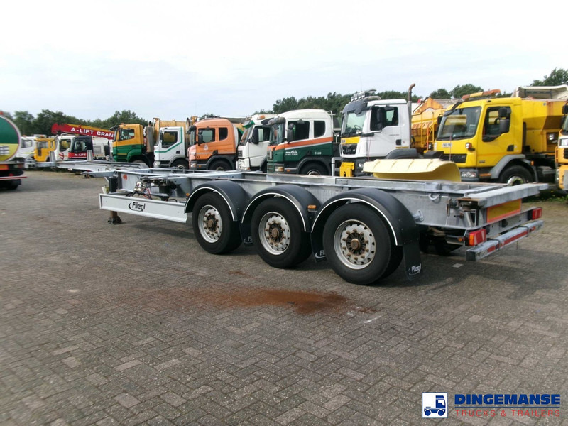 Fliegl 3-axle container trailer 45 ft - Semireboque transportador de contêineres/ Caixa móvel: foto 3 Fliegl 3-axle container trailer 45 ft - Semireboque transportador de contêineres/ Caixa móvel: foto 3