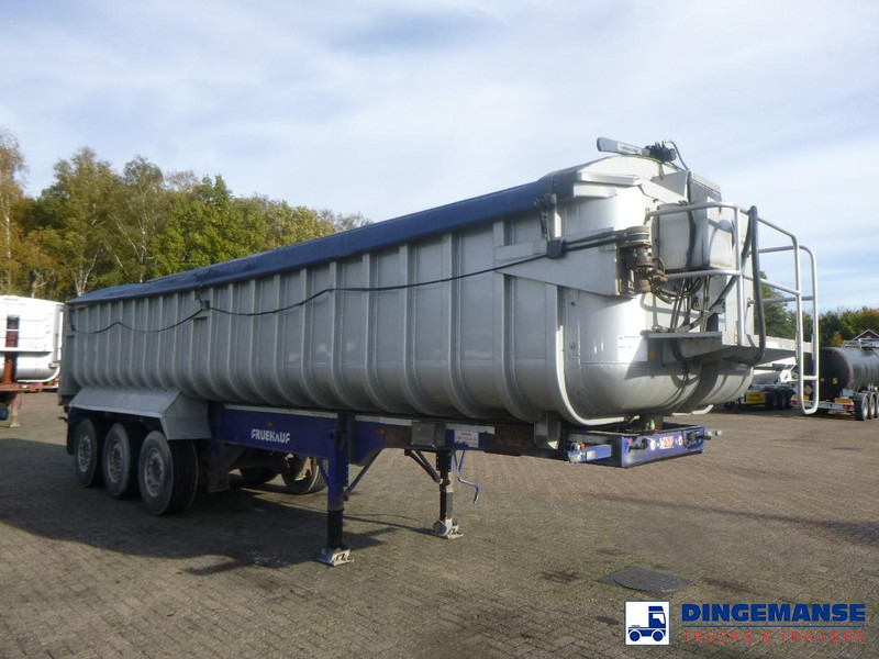 Fruehauf Tipper trailer alu 35 m3 + tarpaulin - Semireboque basculante: foto 2 Fruehauf Tipper trailer alu 35 m3 + tarpaulin - Semireboque basculante: foto 2