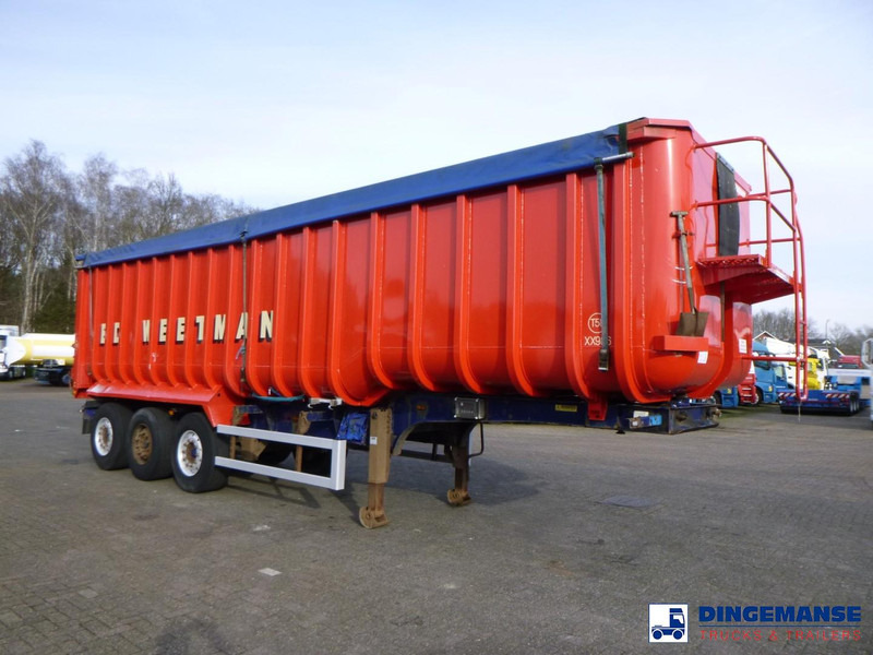 Fruehauf Tipper trailer alu 52 m3 + tarpaulin - Semireboque basculante: foto 2 Fruehauf Tipper trailer alu 52 m3 + tarpaulin - Semireboque basculante: foto 2