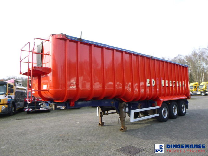 Fruehauf Tipper trailer alu 52 m3 + tarpaulin - Semireboque basculante: foto 1 Fruehauf Tipper trailer alu 52 m3 + tarpaulin - Semireboque basculante: foto 1