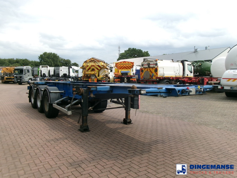 GENERAL TRAILERS 3-axle container trailer 20-25-30 ft - Semireboque transportador de contêineres/ Caixa móvel: foto 2 GENERAL TRAILERS 3-axle container trailer 20-25-30 ft - Semireboque transportador de contêineres/ Caixa móvel: foto 2