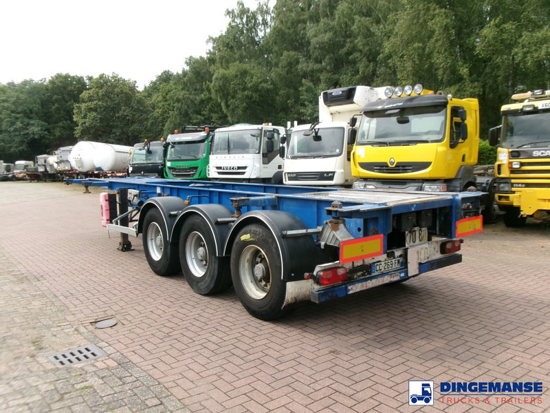 GENERAL TRAILERS 3-axle container trailer 20-25-30 ft - Semireboque transportador de contêineres/ Caixa móvel: foto 3 GENERAL TRAILERS 3-axle container trailer 20-25-30 ft - Semireboque transportador de contêineres/ Caixa móvel: foto 3