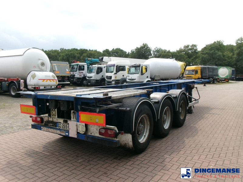 GENERAL TRAILERS 3-axle container trailer 20-25-30 ft - Semireboque transportador de contêineres/ Caixa móvel: foto 4 GENERAL TRAILERS 3-axle container trailer 20-25-30 ft - Semireboque transportador de contêineres/ Caixa móvel: foto 4
