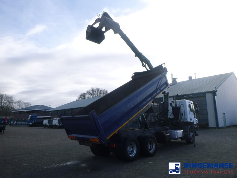 Iveco AD260T33 6X4 RHD tipper + HMF crane - Caminhão grua: foto 4 Iveco AD260T33 6X4 RHD tipper + HMF crane - Caminhão grua: foto 4