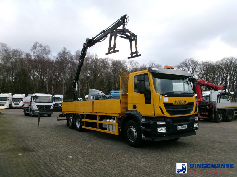 Iveco Stralis 310 6x2 Euro 6 + Atlas 129.3V A11 crane - Caminhão grua: foto 2 Iveco Stralis 310 6x2 Euro 6 + Atlas 129.3V A11 crane - Caminhão grua: foto 2