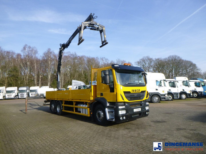 Iveco Stralis 310 6x2 Euro 6 RHD + Atlas 105.2 crane - Caminhão grua: foto 2 Iveco Stralis 310 6x2 Euro 6 RHD + Atlas 105.2 crane - Caminhão grua: foto 2
