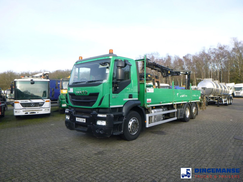 Iveco Stralis 310 6x2 Euro 6 RHD + Atlas 129.3 crane - Caminhão grua: foto 5 Iveco Stralis 310 6x2 Euro 6 RHD + Atlas 129.3 crane - Caminhão grua: foto 5