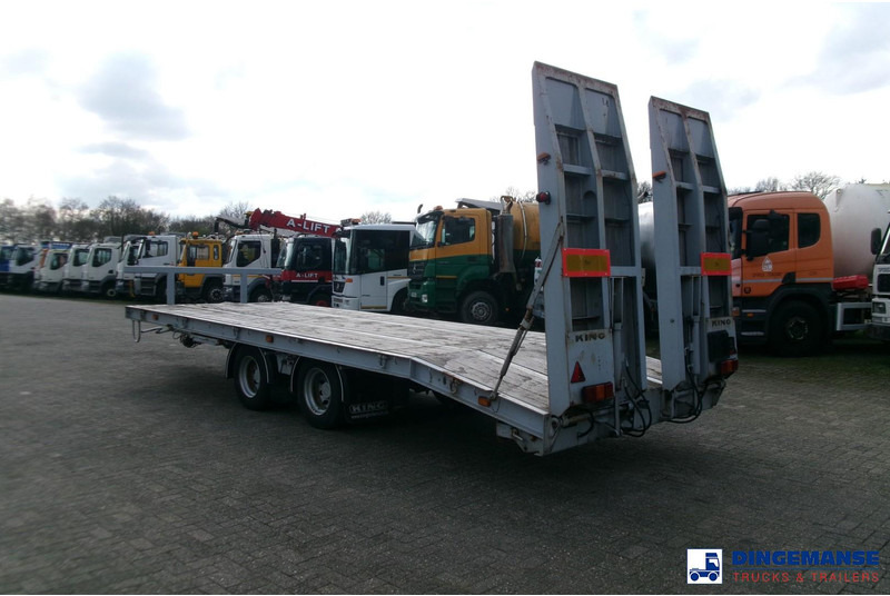 KING 2-axle platform drawbar trailer 14t + ramps - Reboque plataforma/ Caixa aberta: foto 3 KING 2-axle platform drawbar trailer 14t + ramps - Reboque plataforma/ Caixa aberta: foto 3