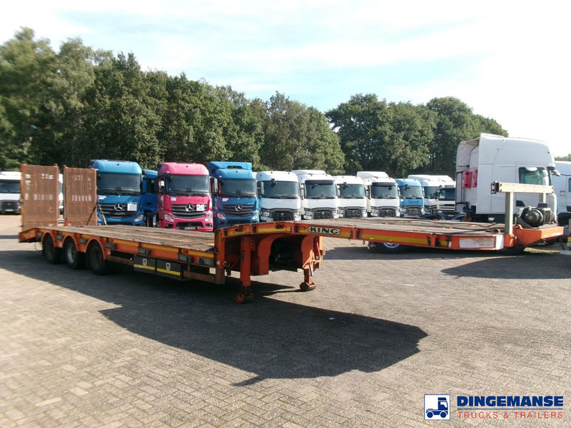 KING 3-axle semi-lowbed trailer 44T + ramps - Semireboque baixa: foto 2 KING 3-axle semi-lowbed trailer 44T + ramps - Semireboque baixa: foto 2