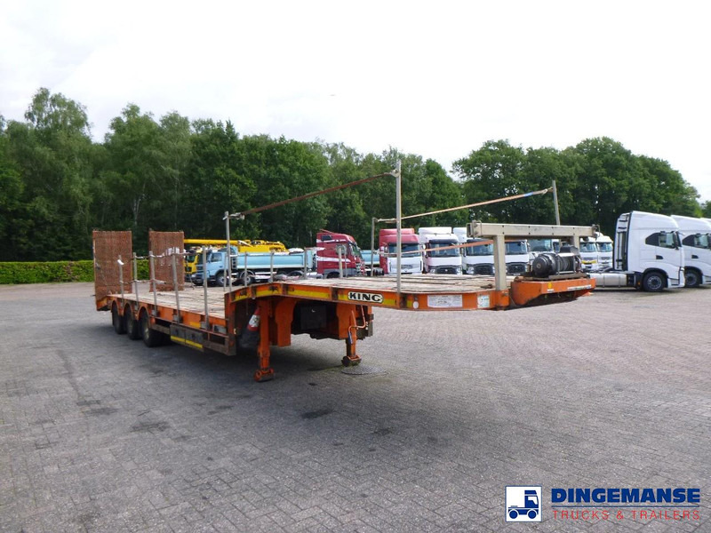 KING 3-axle semi-lowbed trailer 44T + ramps - Semireboque baixa: foto 2 KING 3-axle semi-lowbed trailer 44T + ramps - Semireboque baixa: foto 2