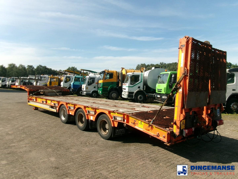 KING 3-axle semi-lowbed trailer 44T + ramps - Semireboque baixa: foto 3 KING 3-axle semi-lowbed trailer 44T + ramps - Semireboque baixa: foto 3