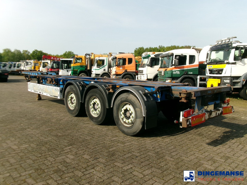 Krone 3-axle container trailer 20-30-40-45 ft SDC27 - Semireboque transportador de contêineres/ Caixa móvel: foto 3 Krone 3-axle container trailer 20-30-40-45 ft SDC27 - Semireboque transportador de contêineres/ Caixa móvel: foto 3
