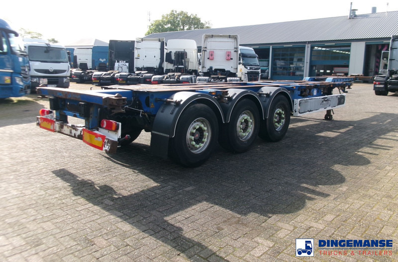 Krone 3-axle container trailer 20-30-40-45 ft SDC27 - Semireboque transportador de contêineres/ Caixa móvel: foto 4 Krone 3-axle container trailer 20-30-40-45 ft SDC27 - Semireboque transportador de contêineres/ Caixa móvel: foto 4