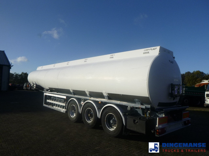 LAG Fuel tank alu 44.4 m3 / 6 comp + pump - Semirreboque tanque: foto 3 LAG Fuel tank alu 44.4 m3 / 6 comp + pump - Semirreboque tanque: foto 3