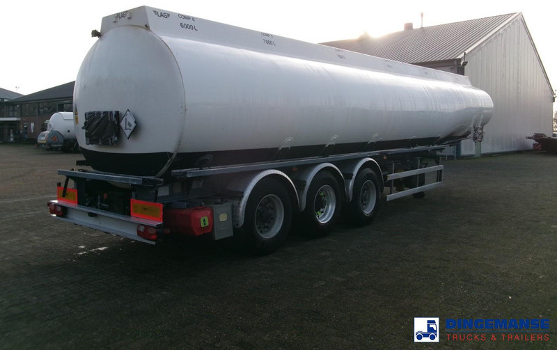 LAG Fuel tank alu 45.2 m3 / 6 comp + pump - Semirreboque tanque: foto 4 LAG Fuel tank alu 45.2 m3 / 6 comp + pump - Semirreboque tanque: foto 4