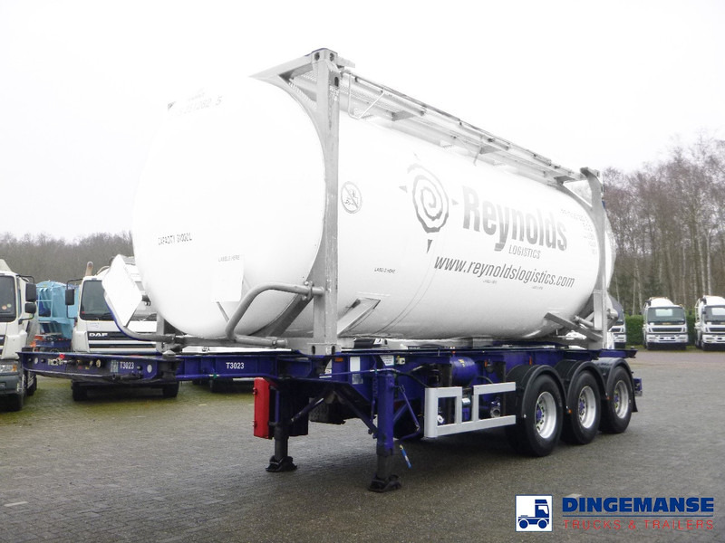 M & G 3-axle container trailer 20-30 ft - Caminhão transportador de contêineres/ Caixa móvel: foto 1 M & G 3-axle container trailer 20-30 ft - Caminhão transportador de contêineres/ Caixa móvel: foto 1