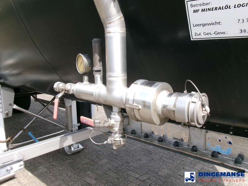 Semirreboque tanque MAISONNEUVE Bitumen tank inox 33.8 m3 / 1 comp + pump: foto 15