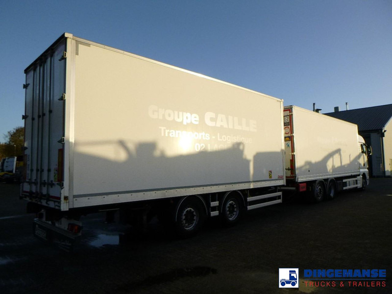 MAN TGX 26.440 6X2 high volume + Fruehauf closed box trailer - Caminhão furgão: foto 4 MAN TGX 26.440 6X2 high volume + Fruehauf closed box trailer - Caminhão furgão: foto 4