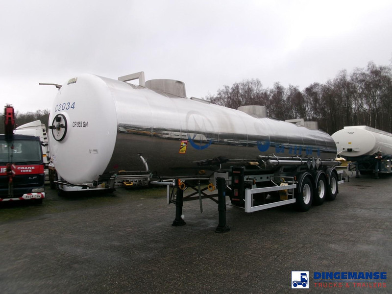 Magyar Chemical tank inox 22.5 m3 / 1 comp - Semirreboque tanque: foto 1 Magyar Chemical tank inox 22.5 m3 / 1 comp - Semirreboque tanque: foto 1