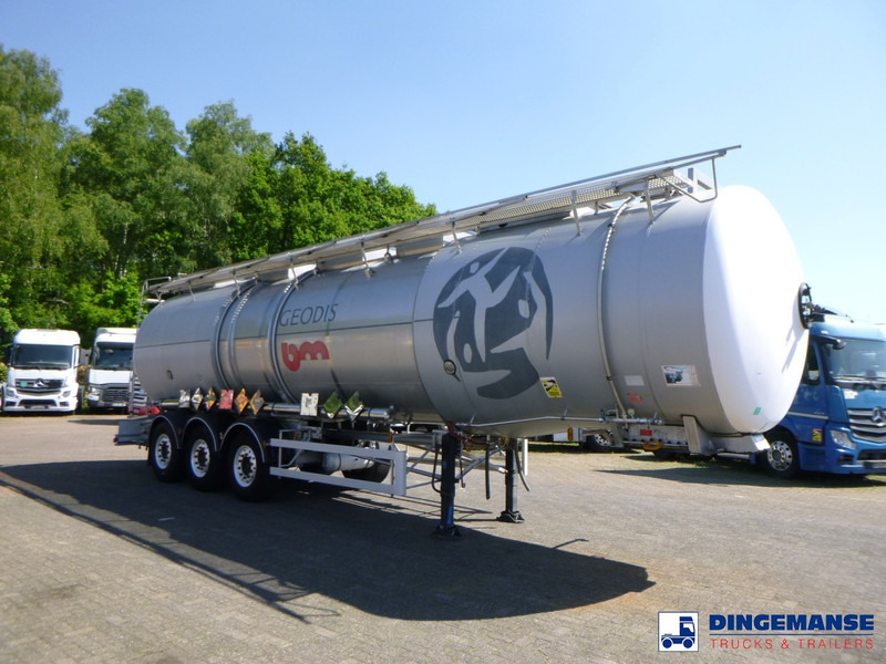 Magyar Chemical tank inox L4BH 44.5 m3 / 3 comp - Reboque tanque: foto 2 Magyar Chemical tank inox L4BH 44.5 m3 / 3 comp - Reboque tanque: foto 2