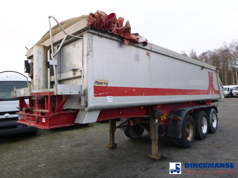Meierling Tipper trailer alu 21 m3 + tarpaulin - Semireboque basculante: foto 1 Meierling Tipper trailer alu 21 m3 + tarpaulin - Semireboque basculante: foto 1