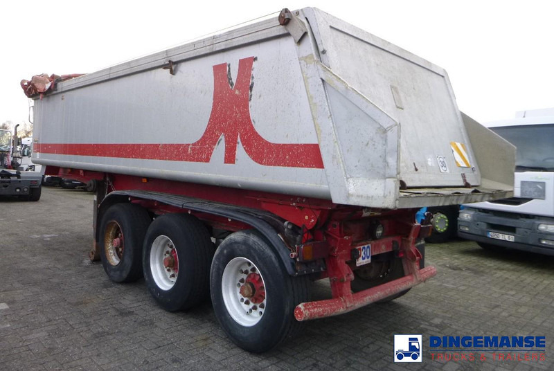 Meierling Tipper trailer alu 21 m3 + tarpaulin - Semireboque basculante: foto 4 Meierling Tipper trailer alu 21 m3 + tarpaulin - Semireboque basculante: foto 4