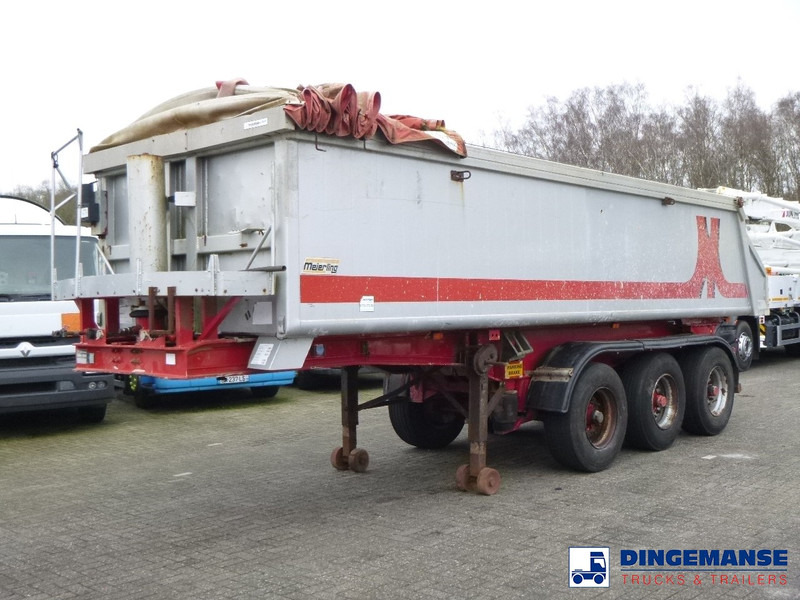 Meierling Tipper trailer alu 21 m3 + tarpaulin - Furgão basculante: foto 1 Meierling Tipper trailer alu 21 m3 + tarpaulin - Furgão basculante: foto 1
