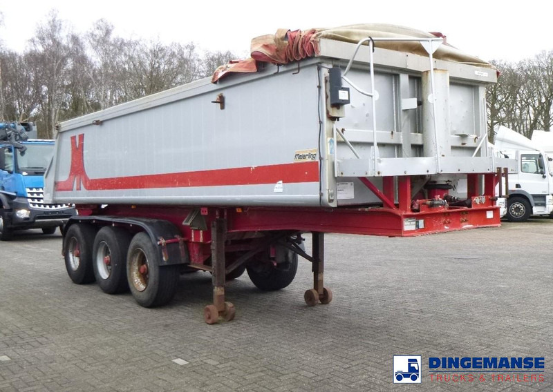 Meierling Tipper trailer alu 21 m3 + tarpaulin - Semireboque basculante: foto 2 Meierling Tipper trailer alu 21 m3 + tarpaulin - Semireboque basculante: foto 2