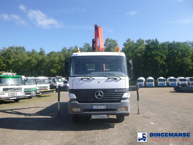 Mercedes-Benz Actros 1835 4x2 tipper + Palfinger PK12000 - Caminhão grua: foto 2 Mercedes-Benz Actros 1835 4x2 tipper + Palfinger PK12000 - Caminhão grua: foto 2