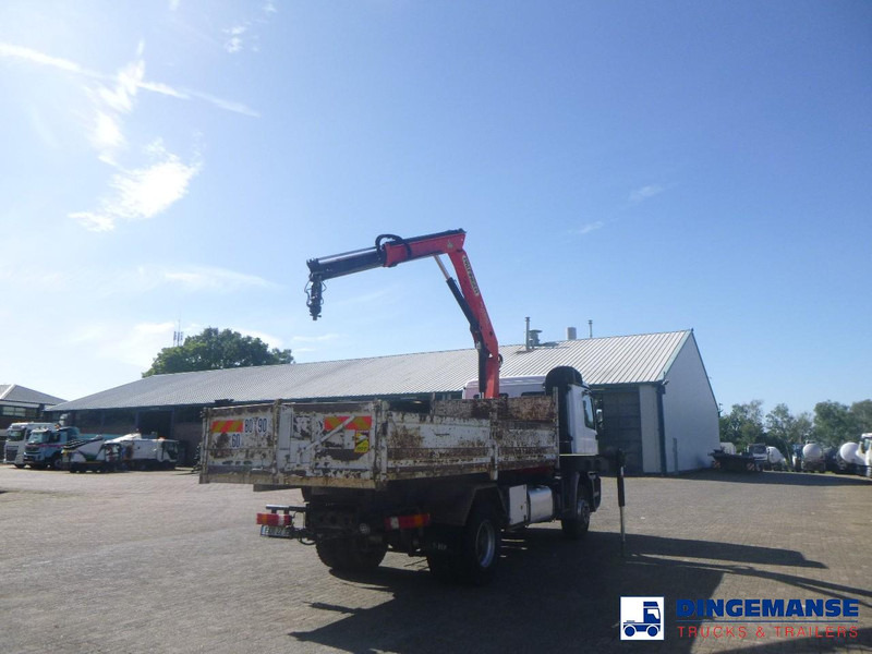 Mercedes-Benz Actros 1835 4x2 tipper + Palfinger PK12000 - Caminhão grua: foto 5 Mercedes-Benz Actros 1835 4x2 tipper + Palfinger PK12000 - Caminhão grua: foto 5