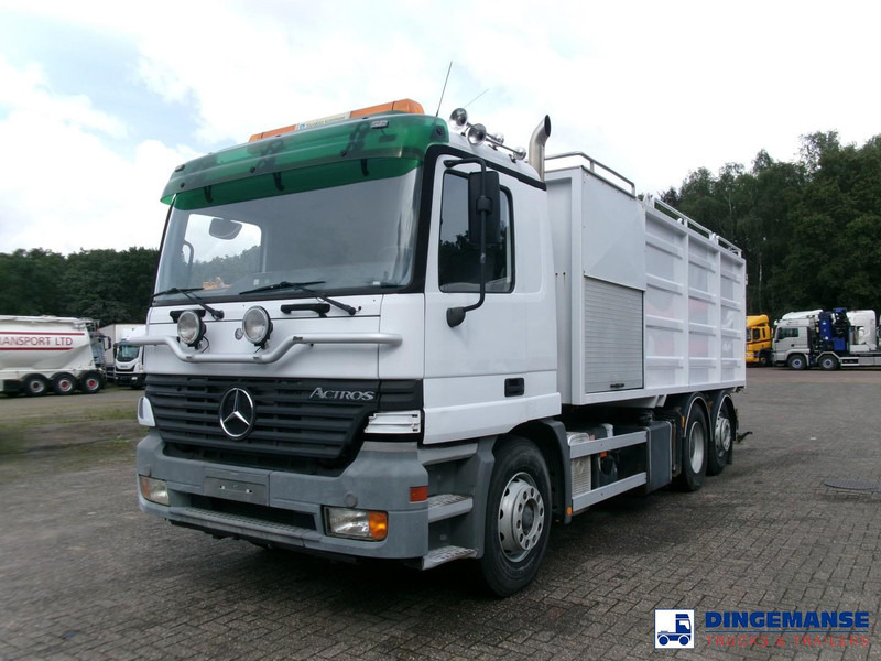 Mercedes-Benz Actros 2535 6x2 vacuum tank Saugbagger - Caminhão limpa fossa: foto 1 Mercedes-Benz Actros 2535 6x2 vacuum tank Saugbagger - Caminhão limpa fossa: foto 1