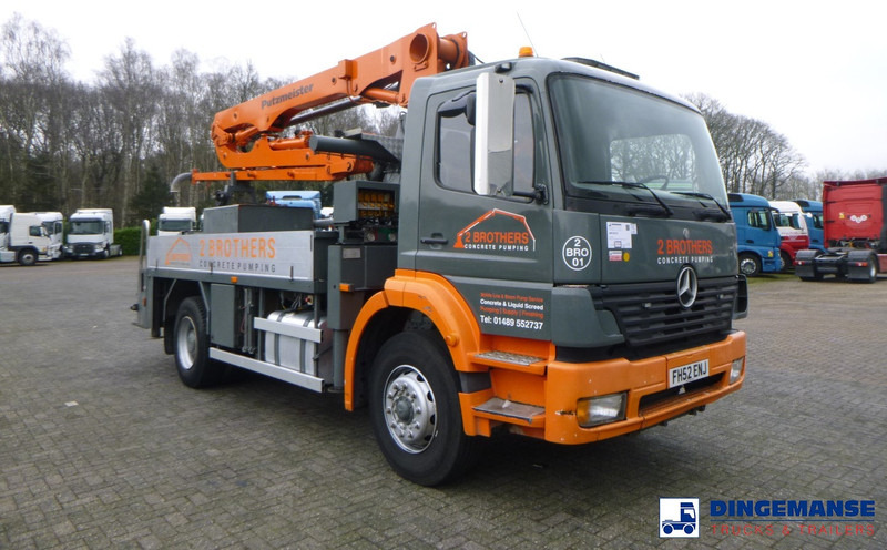 Mercedes-Benz Atego 1823 4x2 Putzmeister concrete pump 16 m - Bomba de betão estacionária: foto 2 Mercedes-Benz Atego 1823 4x2 Putzmeister concrete pump 16 m - Bomba de betão estacionária: foto 2