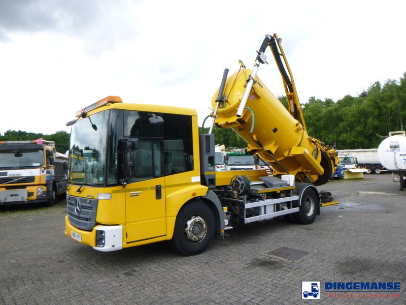 Mercedes-Benz Econic 1830 4x2 Euro 6 RHD Fuller vacuum tank 8.1 m3 - Caminhão limpa fossa: foto 1 Mercedes-Benz Econic 1830 4x2 Euro 6 RHD Fuller vacuum tank 8.1 m3 - Caminhão limpa fossa: foto 1