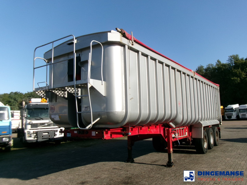 Montracon Tipper trailer alu 50.5 m3 + tarpaulin - Semireboque basculante: foto 1 Montracon Tipper trailer alu 50.5 m3 + tarpaulin - Semireboque basculante: foto 1