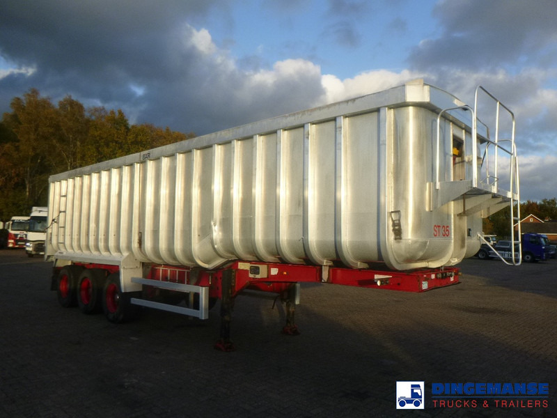 Montracon Tipper trailer alu 53.6 m3 + tarpaulin - Semireboque basculante: foto 2 Montracon Tipper trailer alu 53.6 m3 + tarpaulin - Semireboque basculante: foto 2