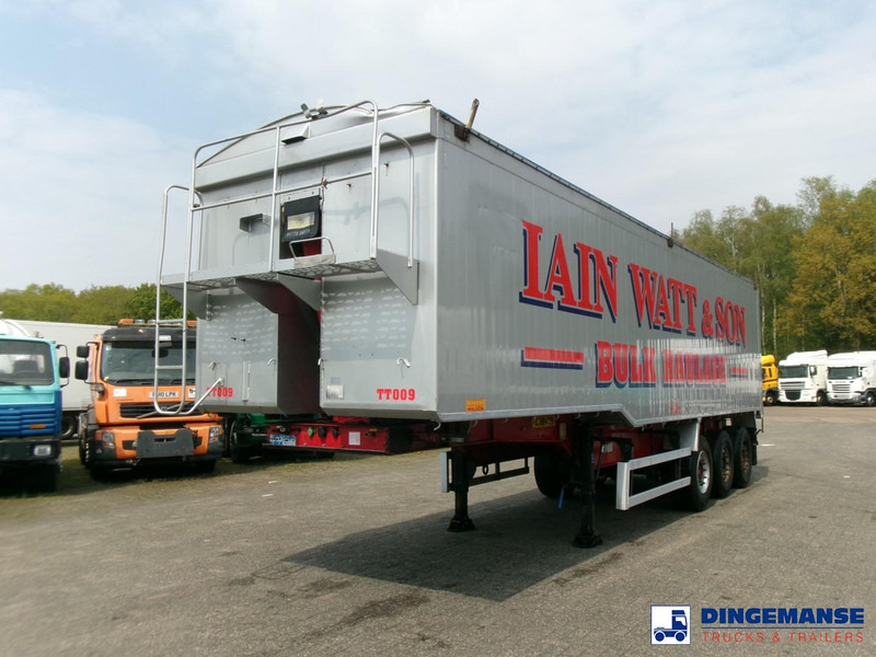 Montracon Tipper trailer alu 55 m3 + tarpaulin - Semireboque basculante: foto 1 Montracon Tipper trailer alu 55 m3 + tarpaulin - Semireboque basculante: foto 1