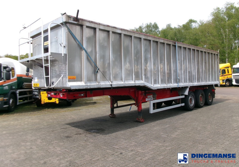 Montracon Tipper trailer alu 55 m3 + tarpaulin - Furgão basculante: foto 1 Montracon Tipper trailer alu 55 m3 + tarpaulin - Furgão basculante: foto 1
