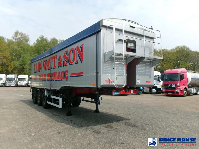 Montracon Tipper trailer alu 55 m3 + tarpaulin - Semireboque basculante: foto 2 Montracon Tipper trailer alu 55 m3 + tarpaulin - Semireboque basculante: foto 2