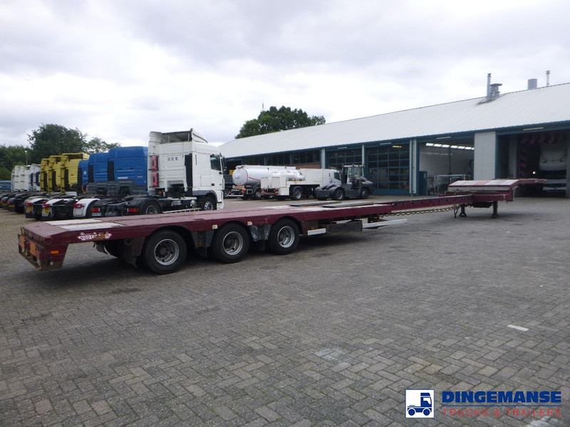 Nooteboom 3-axle semi-lowbed trailer extendable 14.5 m + ramps - Semireboque baixa: foto 4 Nooteboom 3-axle semi-lowbed trailer extendable 14.5 m + ramps - Semireboque baixa: foto 4