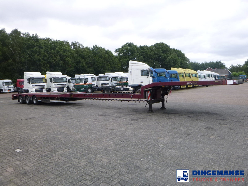 Nooteboom 3-axle semi-lowbed trailer extendable 14.5 m + ramps - Semireboque baixa: foto 2 Nooteboom 3-axle semi-lowbed trailer extendable 14.5 m + ramps - Semireboque baixa: foto 2