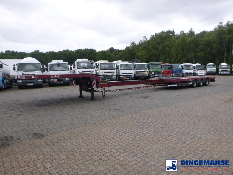 Nooteboom 3-axle semi-lowbed trailer extendable 14.5 m + ramps - Semireboque baixa: foto 1 Nooteboom 3-axle semi-lowbed trailer extendable 14.5 m + ramps - Semireboque baixa: foto 1