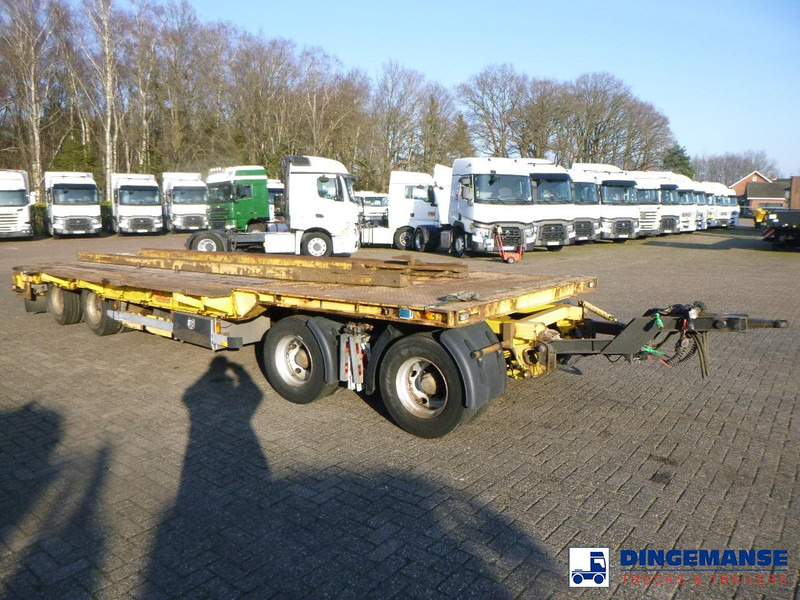 Nooteboom 4-axle lowbed drawbar trailer ASD-40-22 - Reboque plataforma/ Caixa aberta: foto 2 Nooteboom 4-axle lowbed drawbar trailer ASD-40-22 - Reboque plataforma/ Caixa aberta: foto 2