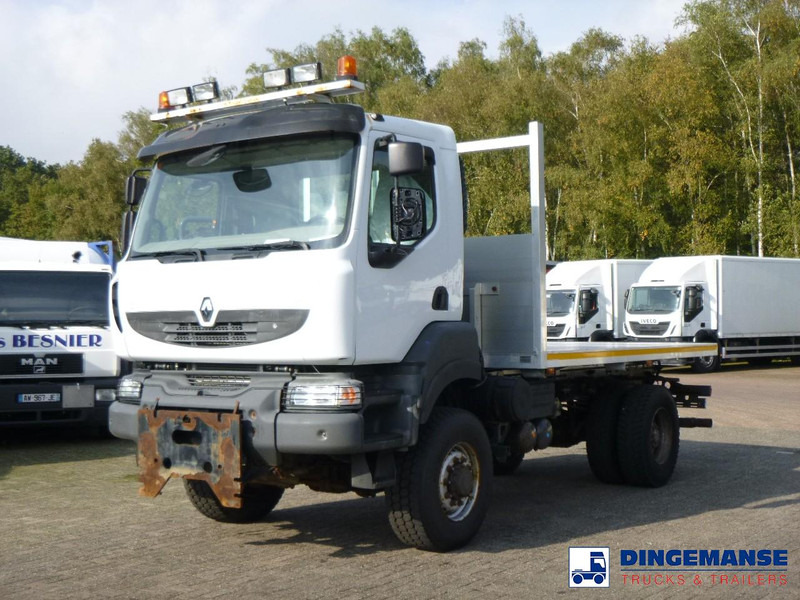 Renault Kerax 380 DXI 4x4 Euro 5 + Hydraulics - Camião de caixa aberta/ Plataforma: foto 1 Renault Kerax 380 DXI 4x4 Euro 5 + Hydraulics - Camião de caixa aberta/ Plataforma: foto 1