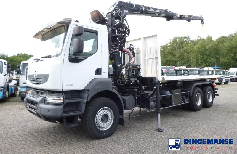 Renault Kerax 440 dxi 6x4 + Hiab 1620Z 80 + XR21S cont. hook - Caminhão grua: foto 1 Renault Kerax 440 dxi 6x4 + Hiab 1620Z 80 + XR21S cont. hook - Caminhão grua: foto 1