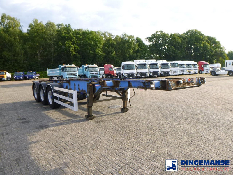 SDC 3-axle container trailer 20-30 ft + ADR - Semireboque transportador de contêineres/ Caixa móvel: foto 2 SDC 3-axle container trailer 20-30 ft + ADR - Semireboque transportador de contêineres/ Caixa móvel: foto 2