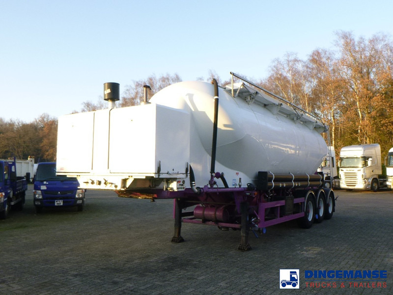 SPITZER Powder tank alu 37 m3 + engine/compressor - Semirreboque tanque: foto 1 SPITZER Powder tank alu 37 m3 + engine/compressor - Semirreboque tanque: foto 1