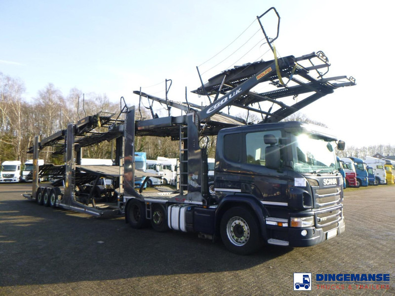 Scania P 410 6x2 RHD Rolfo car transporter - Caminhão transporte de veículos: foto 2 Scania P 410 6x2 RHD Rolfo car transporter - Caminhão transporte de veículos: foto 2